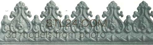 Фризы (FRIESE_1655 -  | 3D model 3DSMAX / OBJ / STL) 3D модель для ЧПУ станка